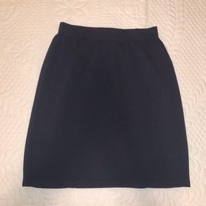 St. John Black pencil skirt